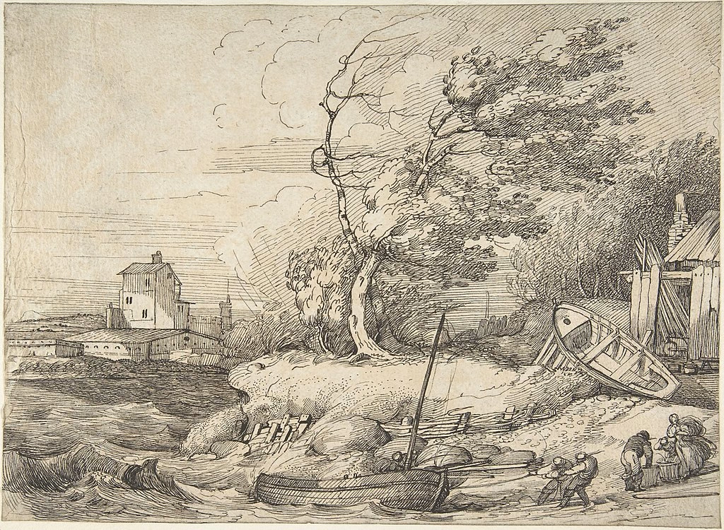 Come arenare una barca da pesca in una tempesta - Metropolitan Museum of Art, New York